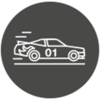 Icon Rennwagen